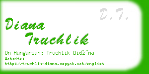 diana truchlik business card
